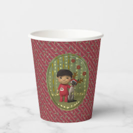 Kerst Huisdier Vriend Papieren Beker