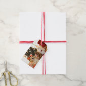Kerst Huisdieren Schattige Cadeau Labels Cadeaulabel (Met Touw)