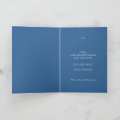 Kerst hulst en bloemblaadjes tegels lijst kaart (Binnen)