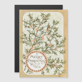 Kerst Hulst Mooie Antieke Groet (Voorkant / Achterkant)