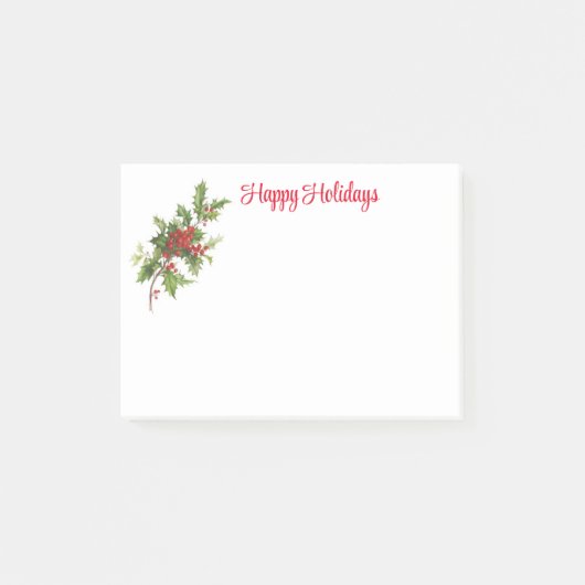 Kerst Hulst Post-it® Notes (Voorkant)