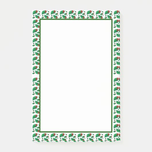 Kerst Hulst Post-it® Notes (Voorkant)