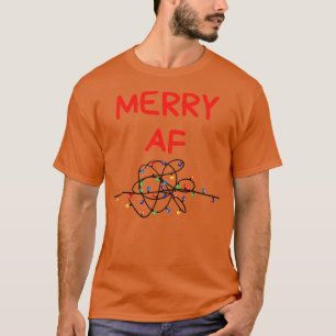 Kerst Humor Rude Offensive Ongeschikte Chris T-shirt