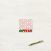 Kerst Iconen Patroon Post-it® Notes (Op bureau)