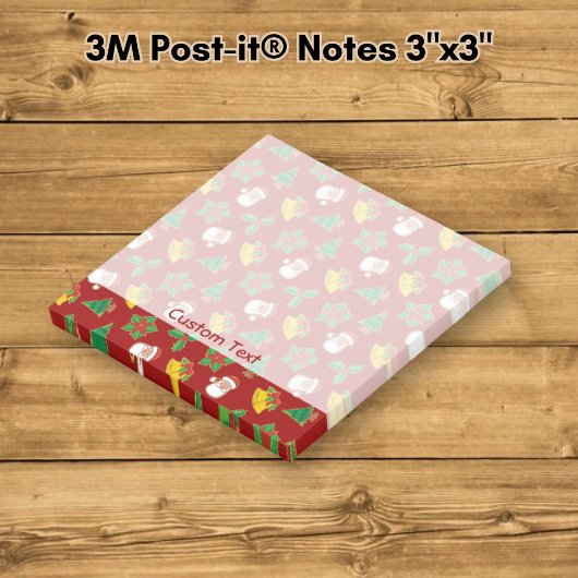 Kerst Iconen Patroon Post-it® Notes