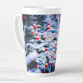 Kerst Idyll mooi Latte Mok (Linkerhoek)