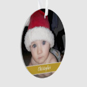 Kerst Ik ben heel goed geweest dit jaar foto Ornament (voorkant)