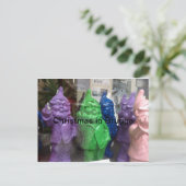 Kerst in Brugge Feestdagenkaart (Staand voorkant)