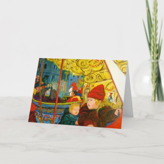 KERST IN CHOLET FEESTDAGEN KAART (Voorkant)