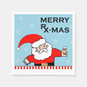 Kerst in de gezondheidszorg servetten