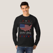 Kerst in de Verenigde Staten T-shirt (Voorkant volledig)