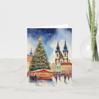 Kerst in de Waterverf van Praag