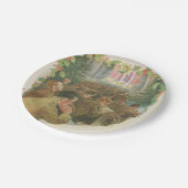  kerst in de wereldoorlog papieren bordje (Gekanteld)