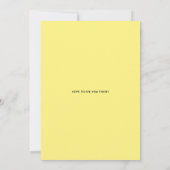 Kerst in de zomer BBQ Party Kaart (Achterkant)