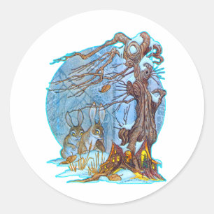 Kerst in Elf Hall Sticker