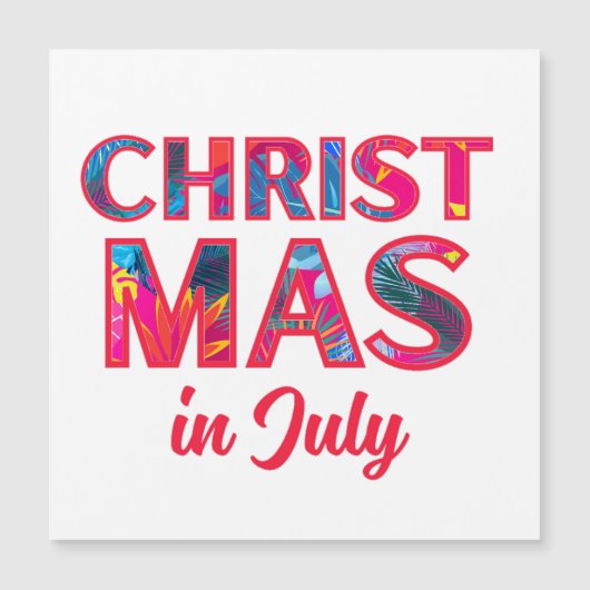 KERST IN JULI (Voorkant)