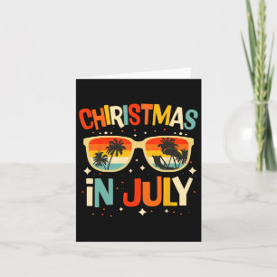 Kerst in juli Sungles Summer Beach Vakantie XM Kaart