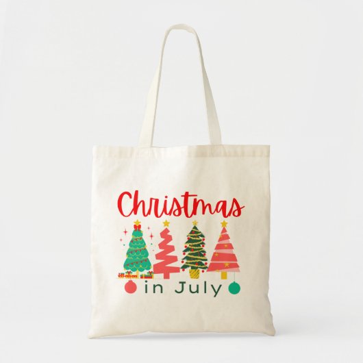 kerst in juli tote bag (Voorkant)