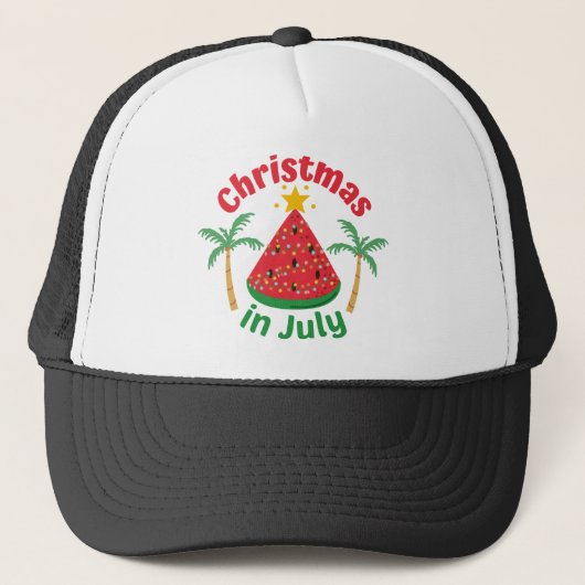KERST IN JULI TRUCKER PET (Voorkant)