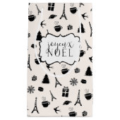 Kerst in Parijs | Joyeux Noel Klein Cadeauzakje (Voorkant)