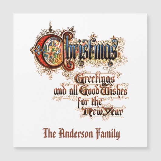 Kerst (in verlichte letters) (Voorkant)