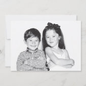 Kerst Infographic Grappige Kerst Nieuwsbrief Feestdagenkaart (Achterkant)