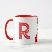 Kerst Initiaal Mok (Links)