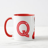 Kerst Initiaal Mok (Links)