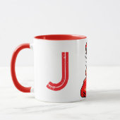 Kerst Initiaal Mok (Links)