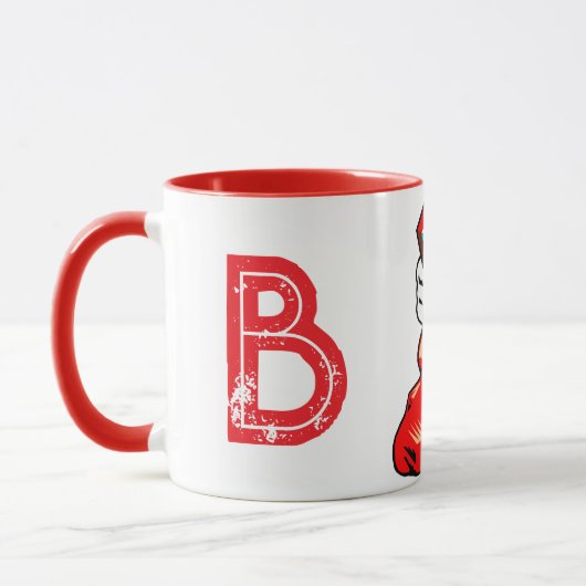 Kerst Initiaal Mok (Links)