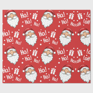 Kerst Inpakpapier Ho Ho