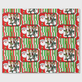Kerst Inpakpapier Kabouter Sinterklaas (Vlak)