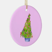 Kerst iris kunst ornament (Rechts)