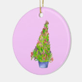 Kerst iris kunst ornament (Links)