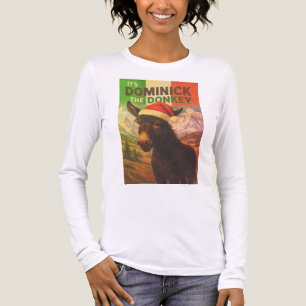 Kerst Italiaans Dominick de Ezel T-shirt