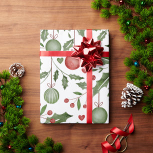 Kerst Ivy Cadeaupapier