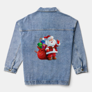 Kerst jeans shirt denim jacket