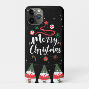Kerst Jingle Bells Joyful Groeten Collectie iPhone 11 Pro Hoesje