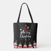 Kerst Jingle Bells Joyful Groeten Collectie Draagtas (Achterkant)