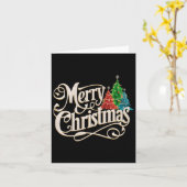 kerst kaart (Gele Bloem)