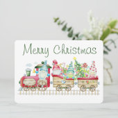 Kerst Kaart (Staand voorkant)