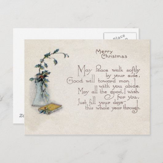  kerst Kaart (Voorkant / Achterkant)