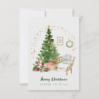 Kerst Kaart Across the Miles 3.5x5"