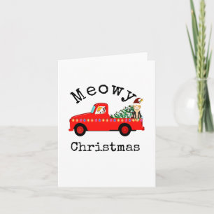 Kerst Kaart, Cat Lover Kaarten