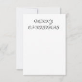 KERST KAART / KERST LLAMA (Achterkant)