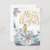 KERST KAART / KERST LLAMA (Voorkant / Achterkant)