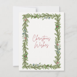 Kerst Kaart "Kerstwensen"