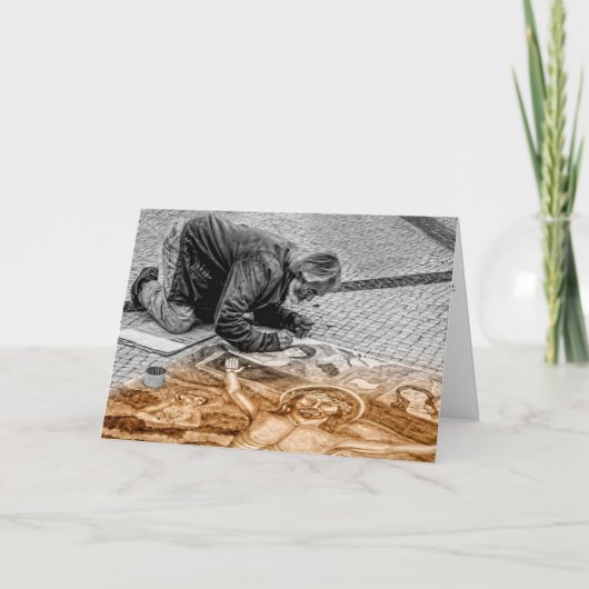 Kerst Kaart met John Verse Inside (Voorkant)