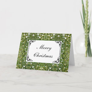 Kerst Kaart Mistletoe Berries