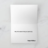 Kerst Kaart uit Napa 1 (Binnen)